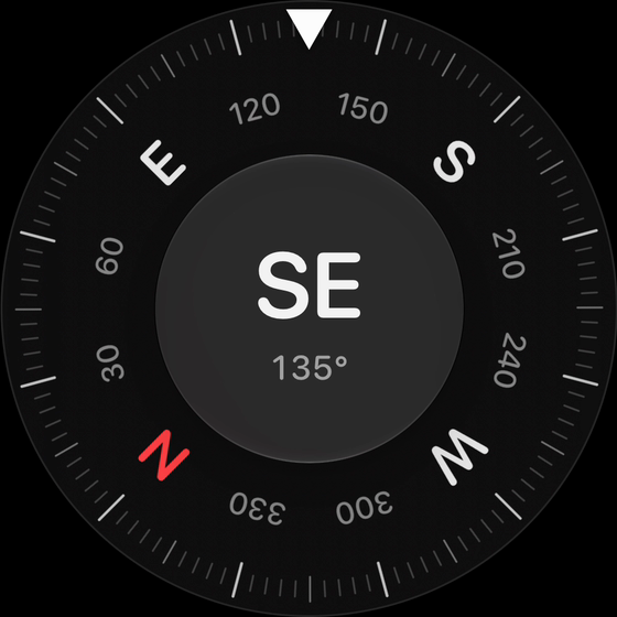 The Compass instrument in Speedra